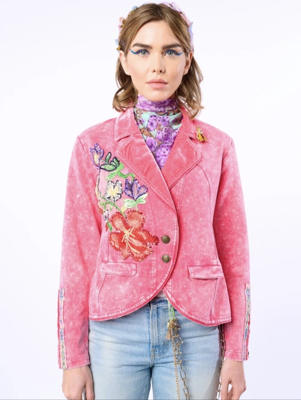 Juluet French Terry Blazer - Aratta Silent Journey